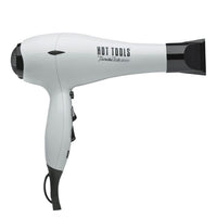 Thumbnail for Hot Tools White Tourmaline Tools 2000 Turbo Ionic Dryer with 6 Speed Settings for all Hair Types