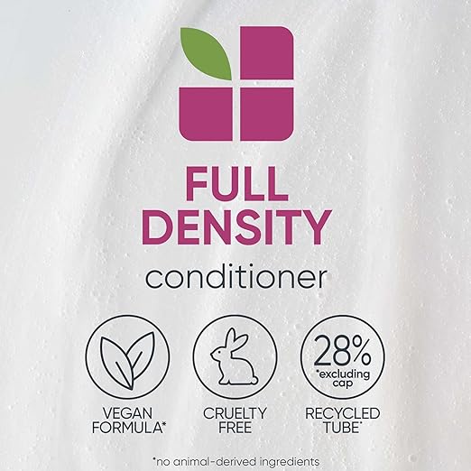 Biolage Full Density Thickening Conditioner | Moisturizes & Adds Fullness | With Biotin | For Thin & Fine Hair Types | Vegan | Cruelty-Free