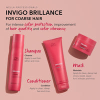 Thumbnail for Wella Brilliance Shampoo for Coarse Hair 32.8oz/1L