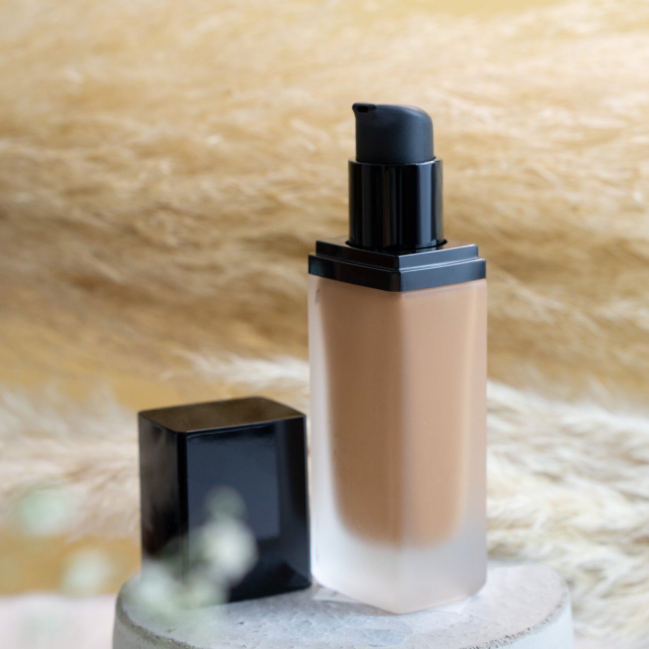 Mjae Foundation with SPF - Rich Caramel - Clean Beauty