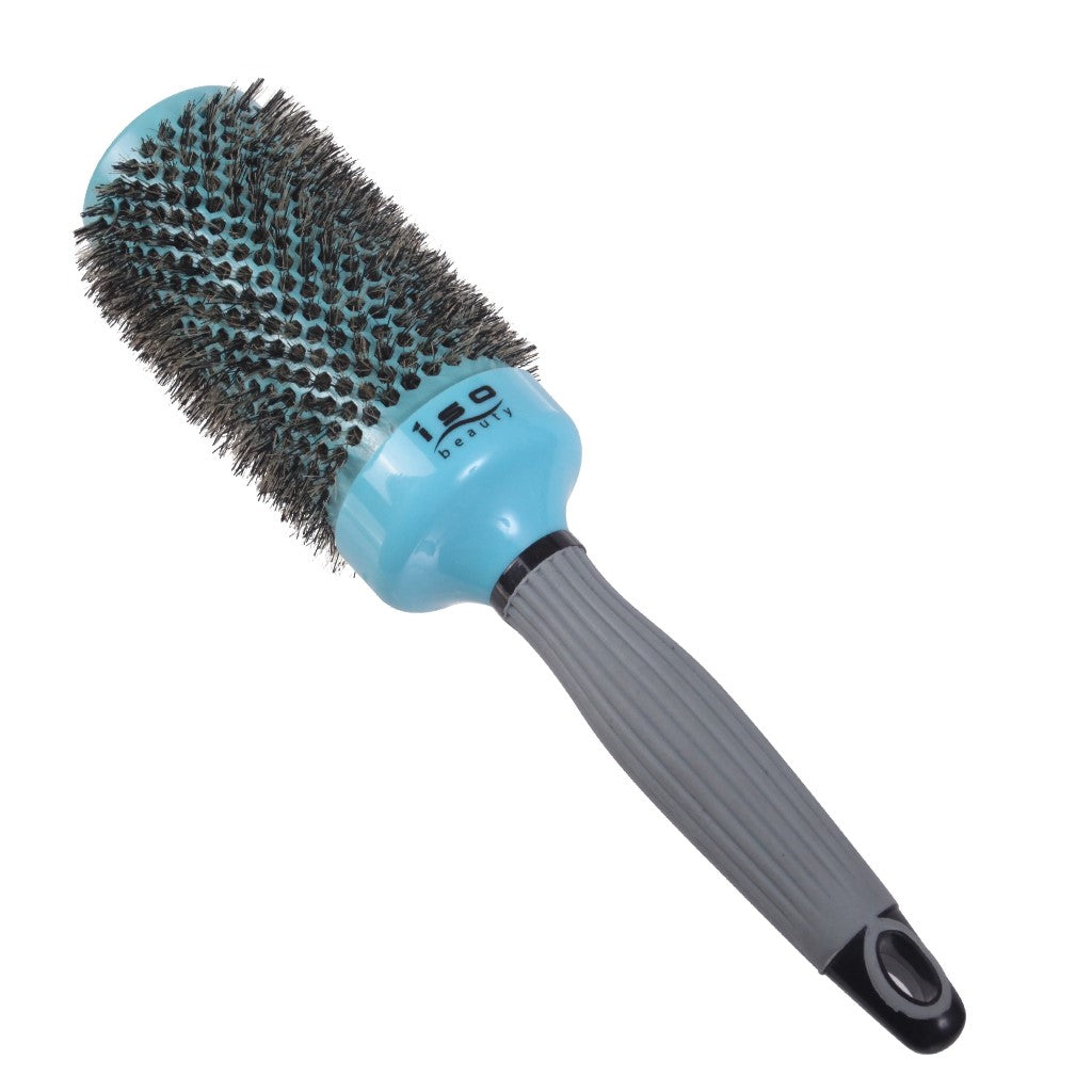 53mm Barrel Brush Ceramic Barrel with Dual Boar Bristles for Fast Drying and Easy Styling