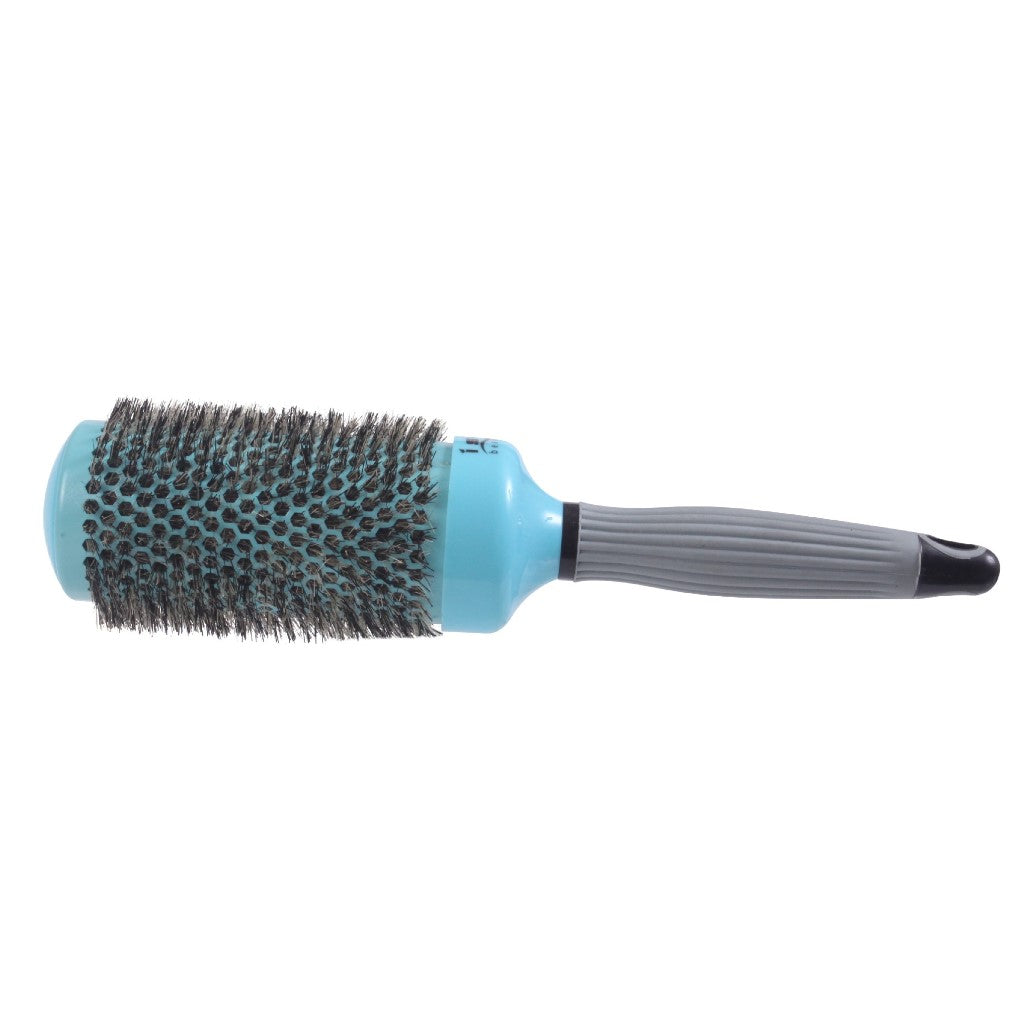 53mm Barrel Brush Ceramic Barrel with Dual Boar Bristles for Fast Drying and Easy Styling