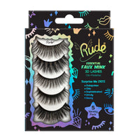 Thumbnail for RUDE Essential Faux Mink 3D Lashes 5 Variety Pack - Surprise Me