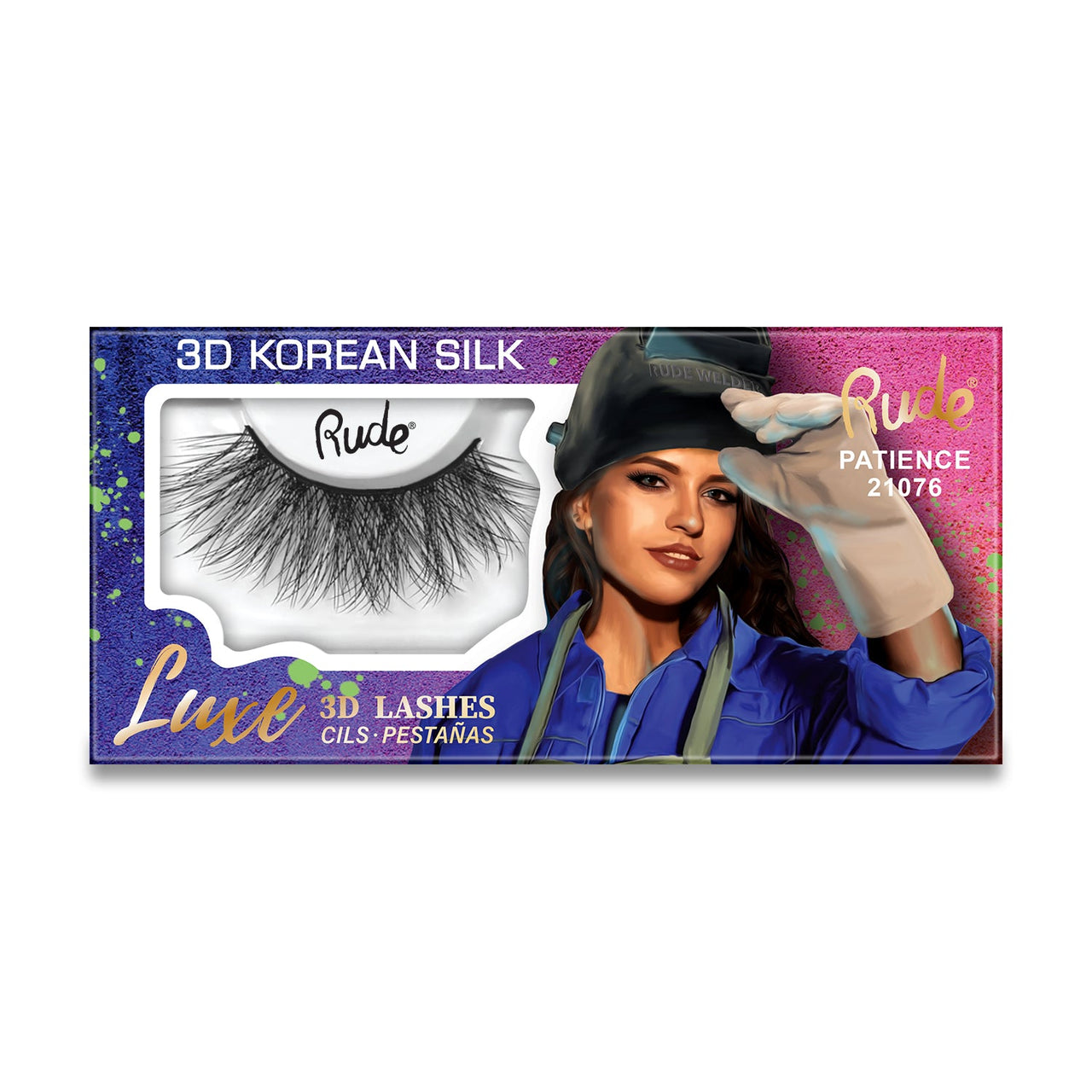 RUDE Luxe 3D Korean Silk Lashes