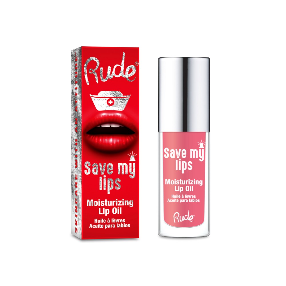 RUDE Save My Lips Moisturizing Lip Oil