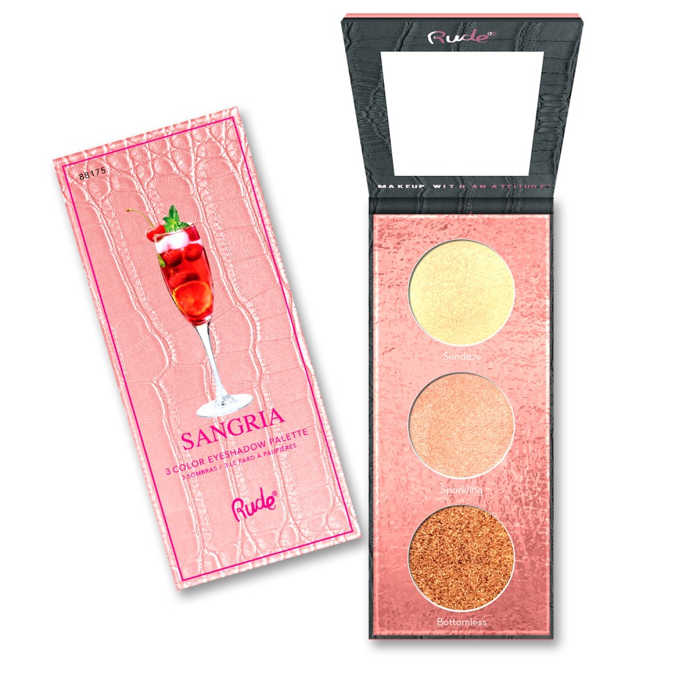 RUDE Cocktail Party Luminous Highlight / Eyeshadow Palette