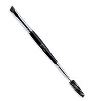 Thumbnail for ARDELL Duo Brow Brush - Black / Silver