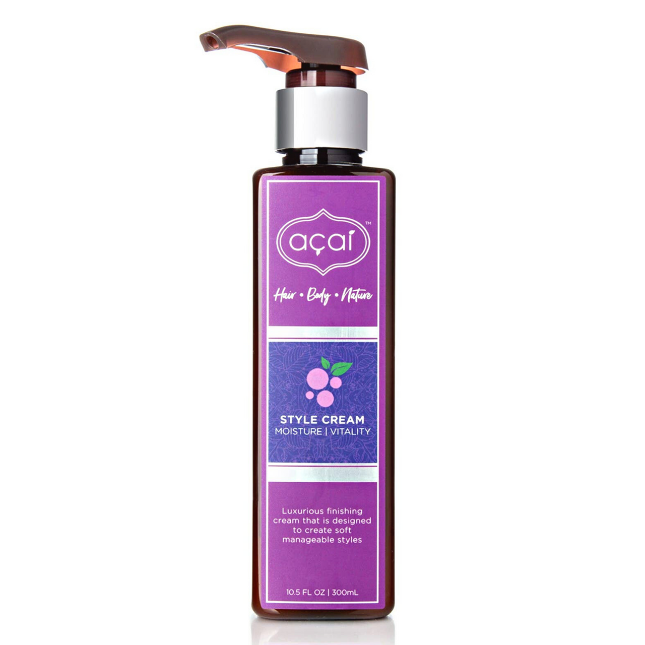Acai Luxurious Finishing Styling Cream That Is Designed To Create Soft Manageable Hair Styles