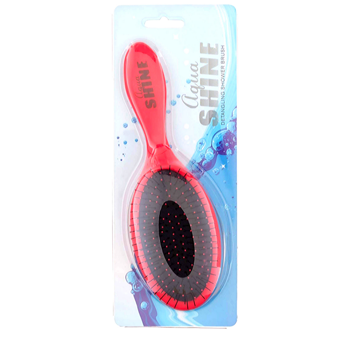 Wet Dry Brush Soft Flexible Bristles Detangles and Smooths with Ease - Pink