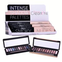 Thumbnail for BEAUTY CREATIONS Intense Eyeshadow Palette Display Set, 12 Pieces