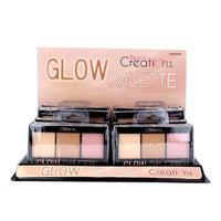 Thumbnail for BEAUTY CREATIONS Glow Palette Display Set, 12 Pieces
