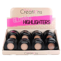 Thumbnail for BEAUTY CREATIONS Glowing Highlighters Display Set, 24 Pieces