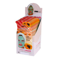 Thumbnail for BEAUTY TREATS Papaya Purifying Dead Sea Mud Mask - Display Box 24 Pcs