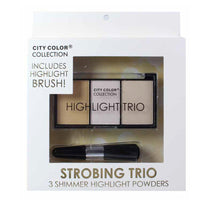Thumbnail for CITY COLOR Collection Highlight Strobing Trio Powders Set