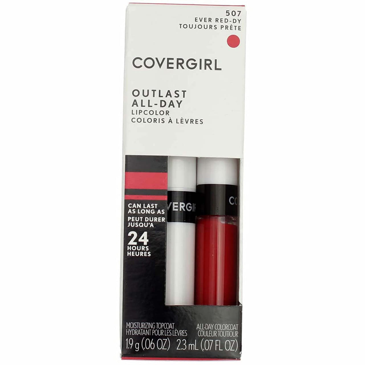 COVERGIRL Outlast All-Day Lip Color - Ever Red-dy 507