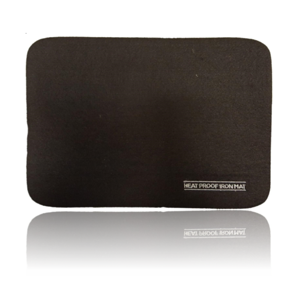 Heat Protective Square Felt Mat Keeps Your Tools and Counters Safe - Black