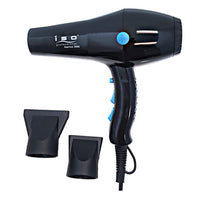 Thumbnail for ISO Beauty Diamond Hairlux Hair Hair Dryer - Light Weight, Attractive, Sleek, and Quiet With Heat Sensitive Control System (Black)