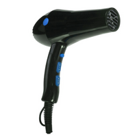 Thumbnail for ISO Beauty Diamond Hairlux Hair Hair Dryer - Light Weight, Attractive, Sleek, and Quiet With Heat Sensitive Control System (Black)