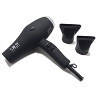Thumbnail for 1875w Nano Ionic Hair Dryer with 12 Heat Cool Combo Settings Matte Black