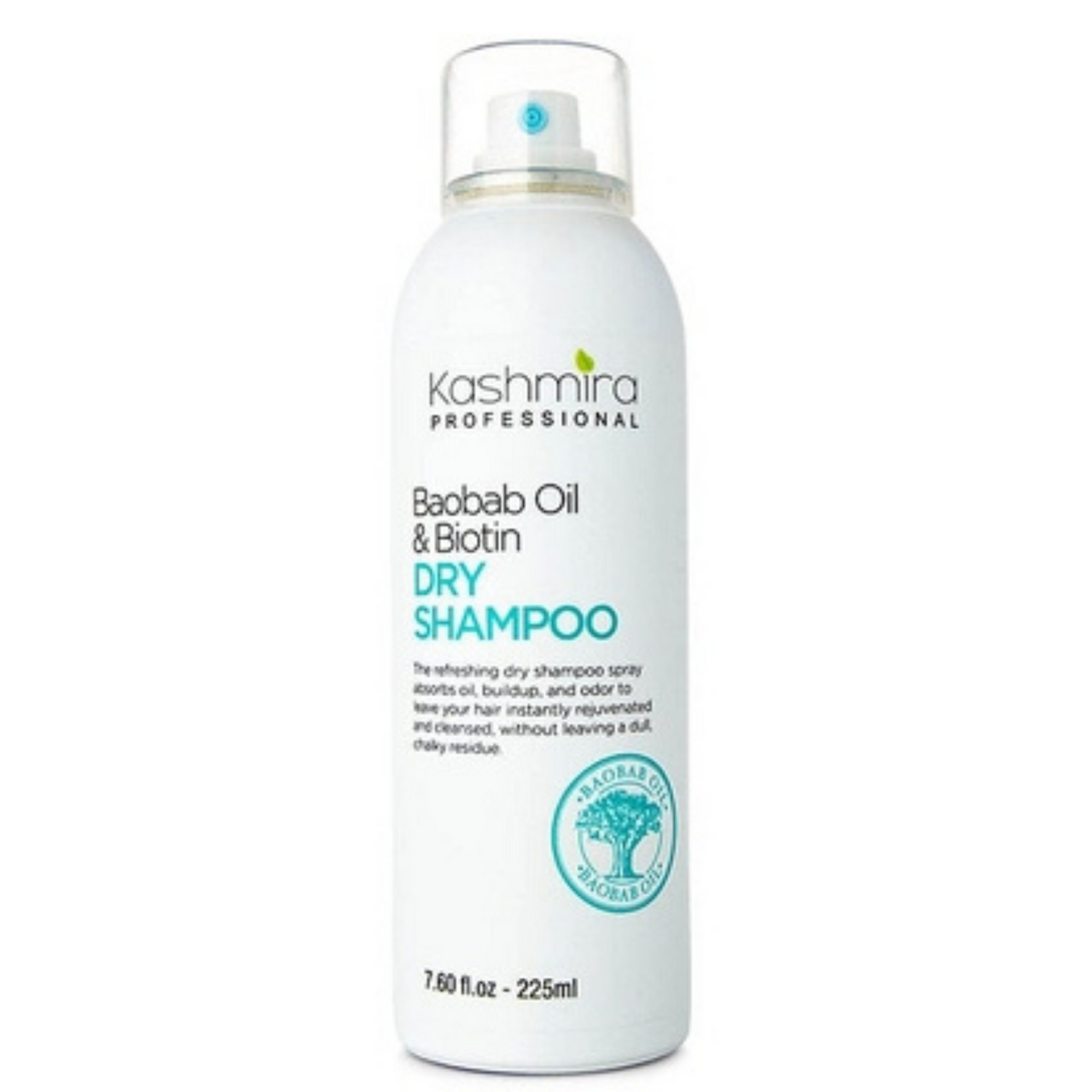 Kashmira Baobab Oil & Biotin Dry Shampoo - Absorbs Oil, Buildup, and Odor to Leave Your Hair Instantly Rejuvenated and Cleansed