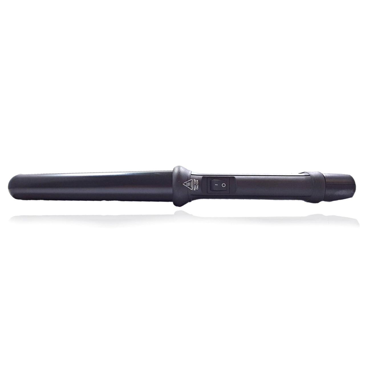 32-25mm Tapered Tourmaline Ceramic Curling Iron Clipless Hair Twister with Protective Glove Black