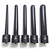 Thumbnail for 5-in-1 Digital Interchangeable Tourmaline Ceramic Curling Iron Clipless Hair Twister Set with Glove