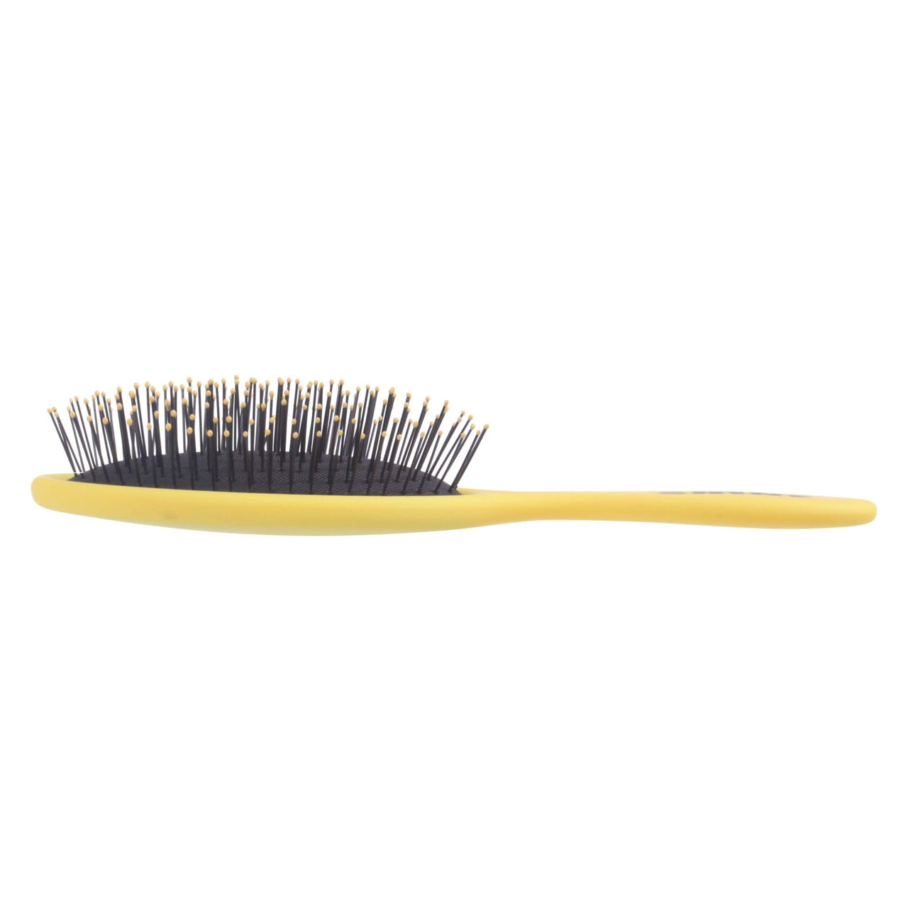 Wet Dry Brush Soft Flexible Bristles Detangles and Smooths with Ease - Yellow