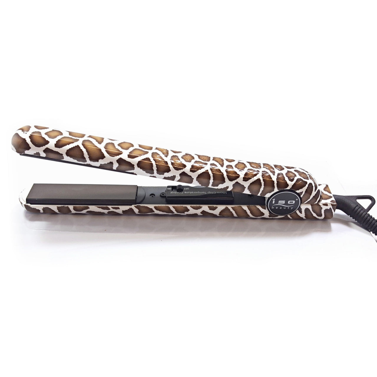 Limited Edition Original Giraffe 1.25" Ceramic Flat Iron Hair Straightener with Adjustable Temperature