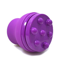 Thumbnail for Wireless Waterproof Cleansing and Exfoliating Body Brush Set with 3 Speed 4 Brush Heads Deep Purple
