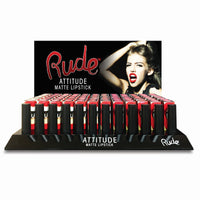Thumbnail for RUDE Attitude Matte Lipstick Acrylic Display Set A, 144 Pieces + 12 Testers
