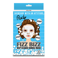 Thumbnail for RUDE Fizz Bizz Deep Cleanse Bubble Mask, Pack of 5
