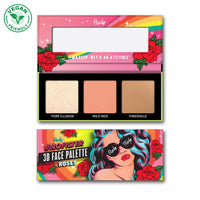 Thumbnail for RUDE NoFilter 3D Face Palette