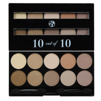 Thumbnail for W7 Perfect 10 out of 10 Eyeshadow Palette - Browns