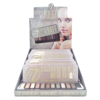 Thumbnail for W7 Colour Me Buff Natural Nudes Eye Colour Palette Display Set, 6 Pieces Plus Display Tester