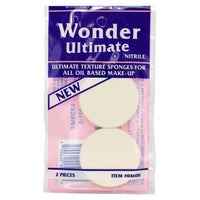 Thumbnail for Wonder Ultimate Texture Sponges For All Oil Based Make-Up Round - 2 Pieces