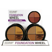 Thumbnail for CITY COLOR Foundation Wheel - Medium Display Case Set 12 Pieces