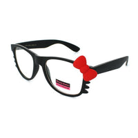 Thumbnail for KITTY Junior Fashion Glasses Wayfarer KT01STCL - White