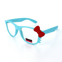 Thumbnail for KITTY Junior Fashion Glasses Wayfarer KT01STCL - White