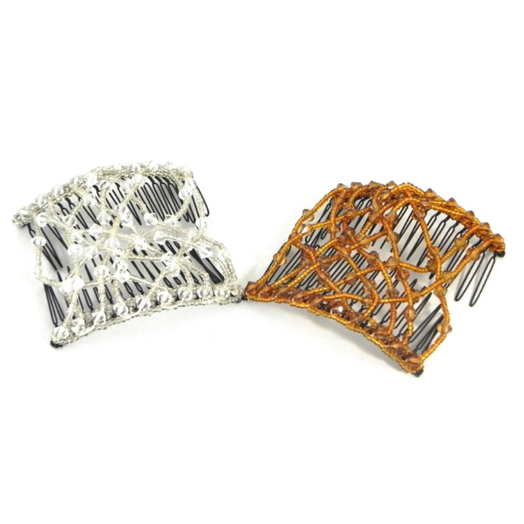 Beaded Super Hair Comb Styles Your Look While Securing Your Hair Firmly in Place for All Hair Types