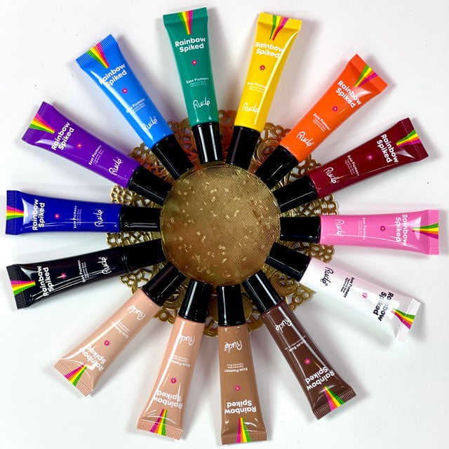 RUDE Rainbow Spiked Vibrant Colors Base Pigment Collection
