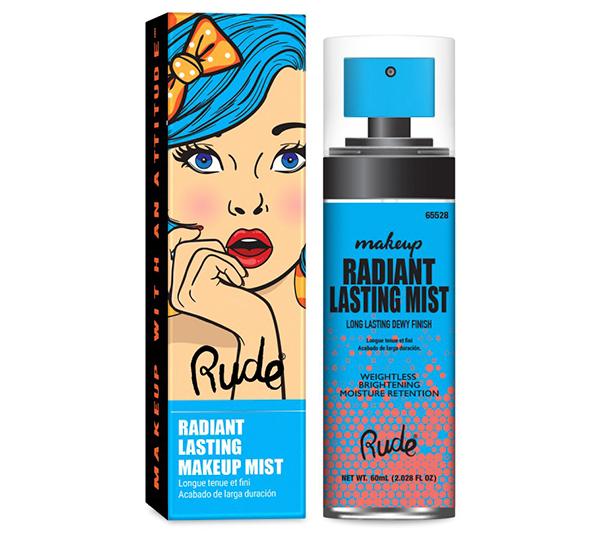 RUDE Radiant Lasting Makeup Mist